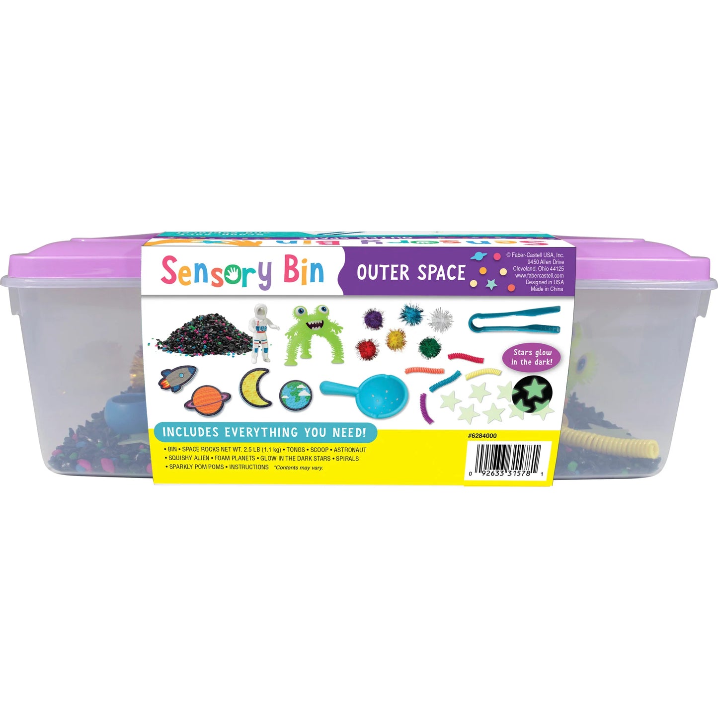 Sensory Bin - Outer Space