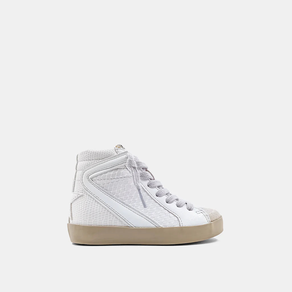 Rooney Off White Snake Sneaker