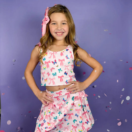 Bow and Butterfly Two-Piece Set