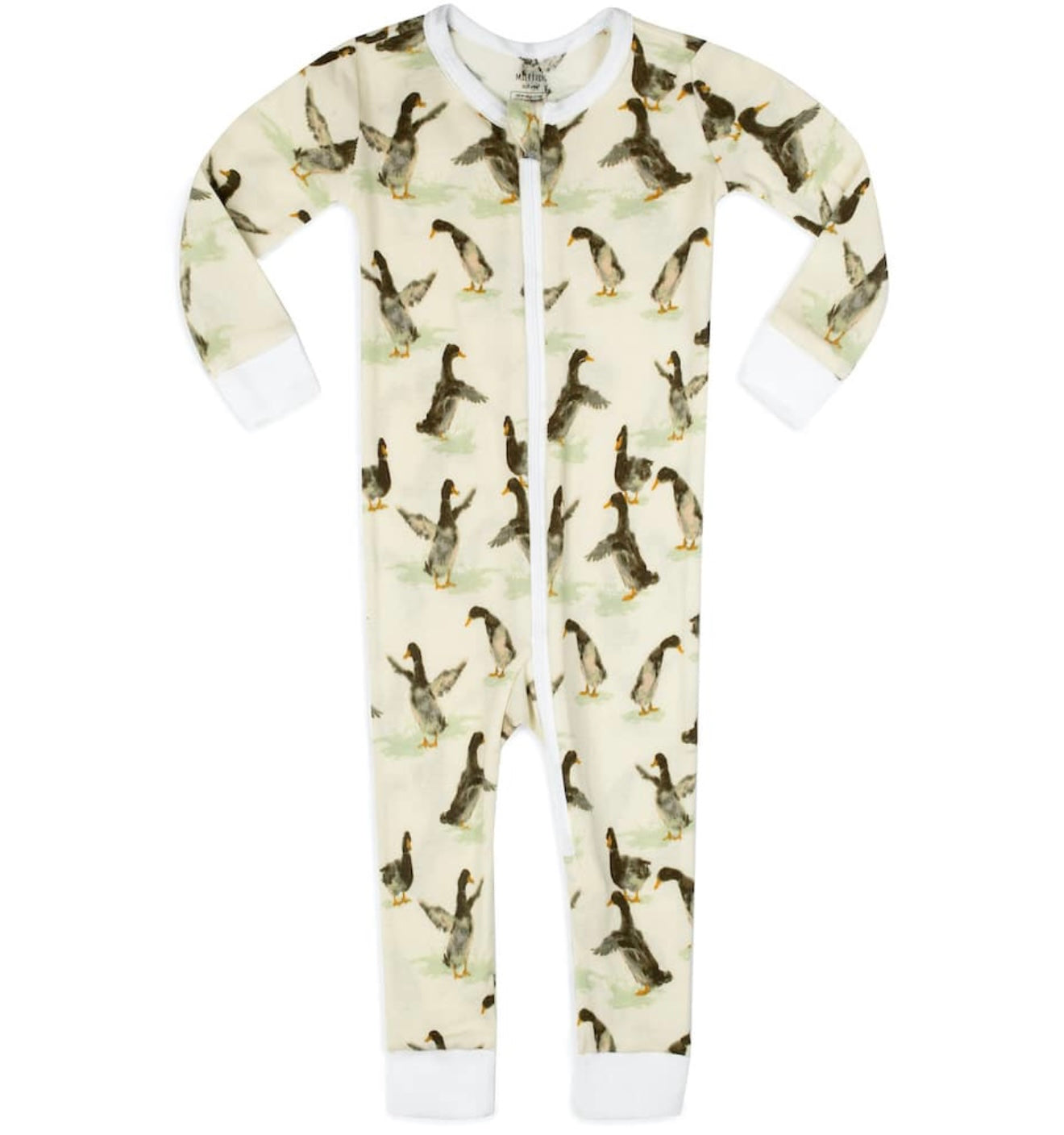 Organic Duck Zipper Coverall