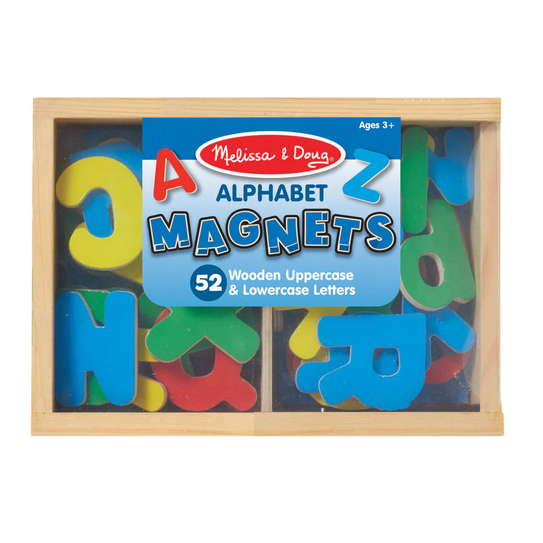 Wooden Letter Alphabet Magnets