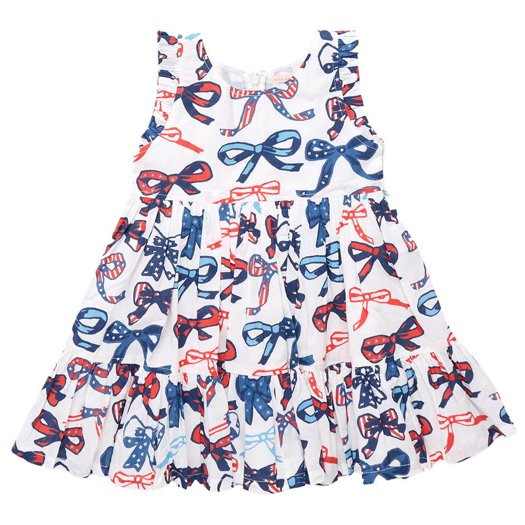 Red, White, & Bows Kelsey Dress
