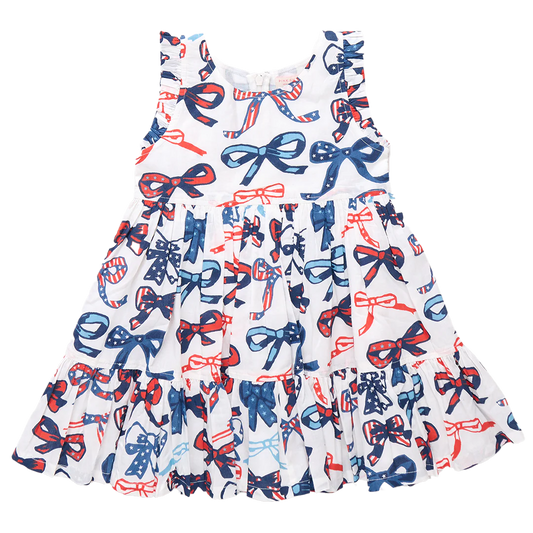 Red, White, & Bows Kelsey Dress