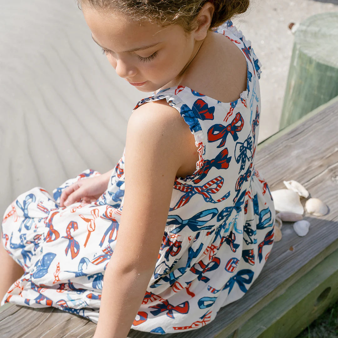 Red, White, & Bows Kelsey Dress
