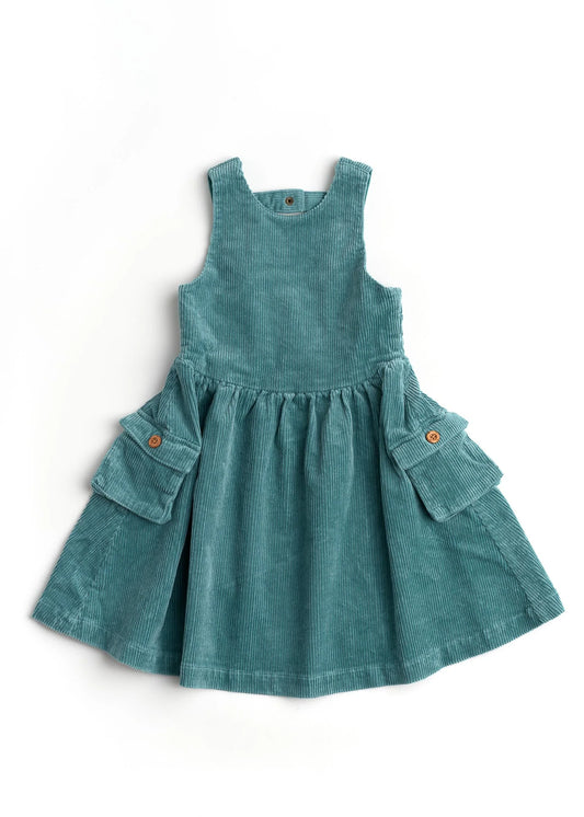True Teal Story Dress