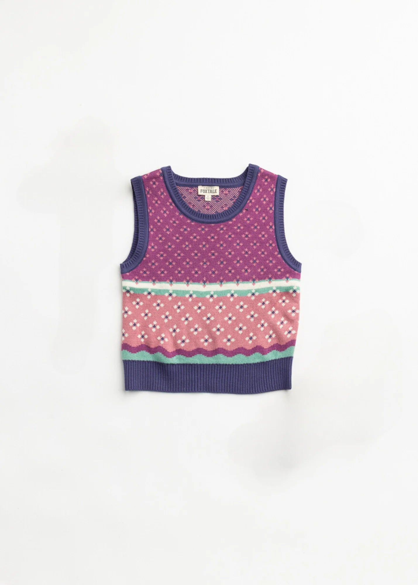 Jewel Tone Darling Sweater Vest