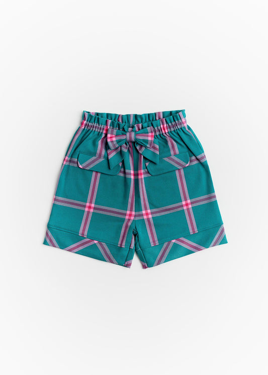 Sugarplum Plaid Shorts
