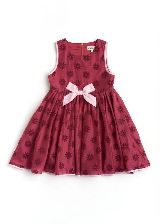 Ruby Velvet Enchanting Dress
