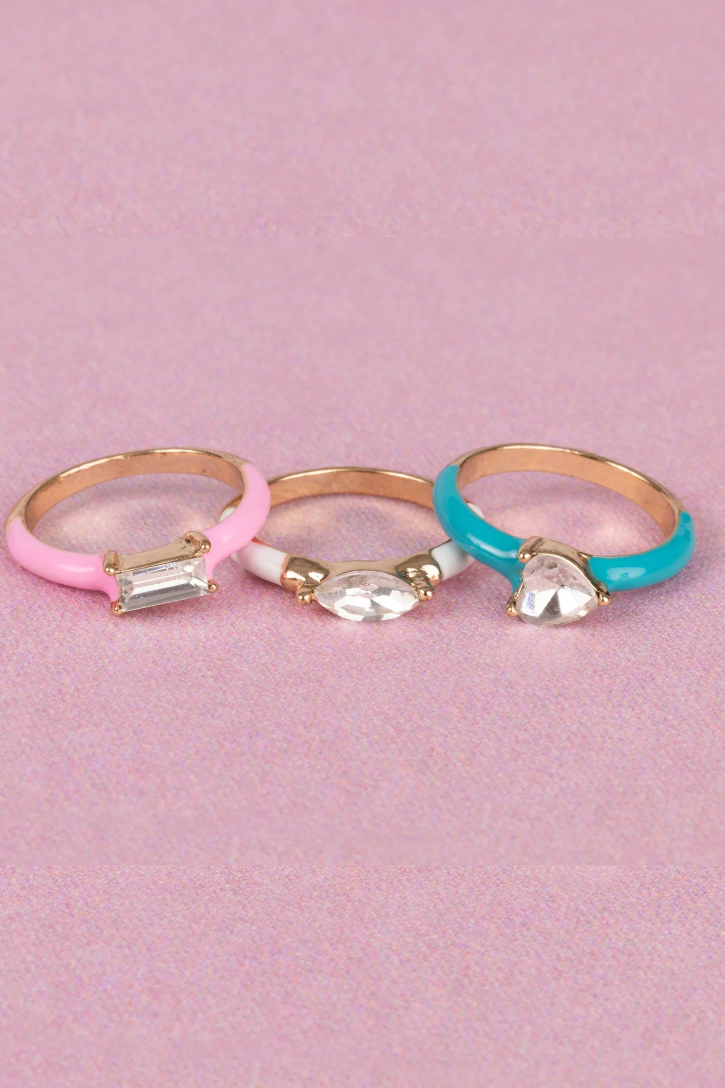 Chic Crystal Cool Rings