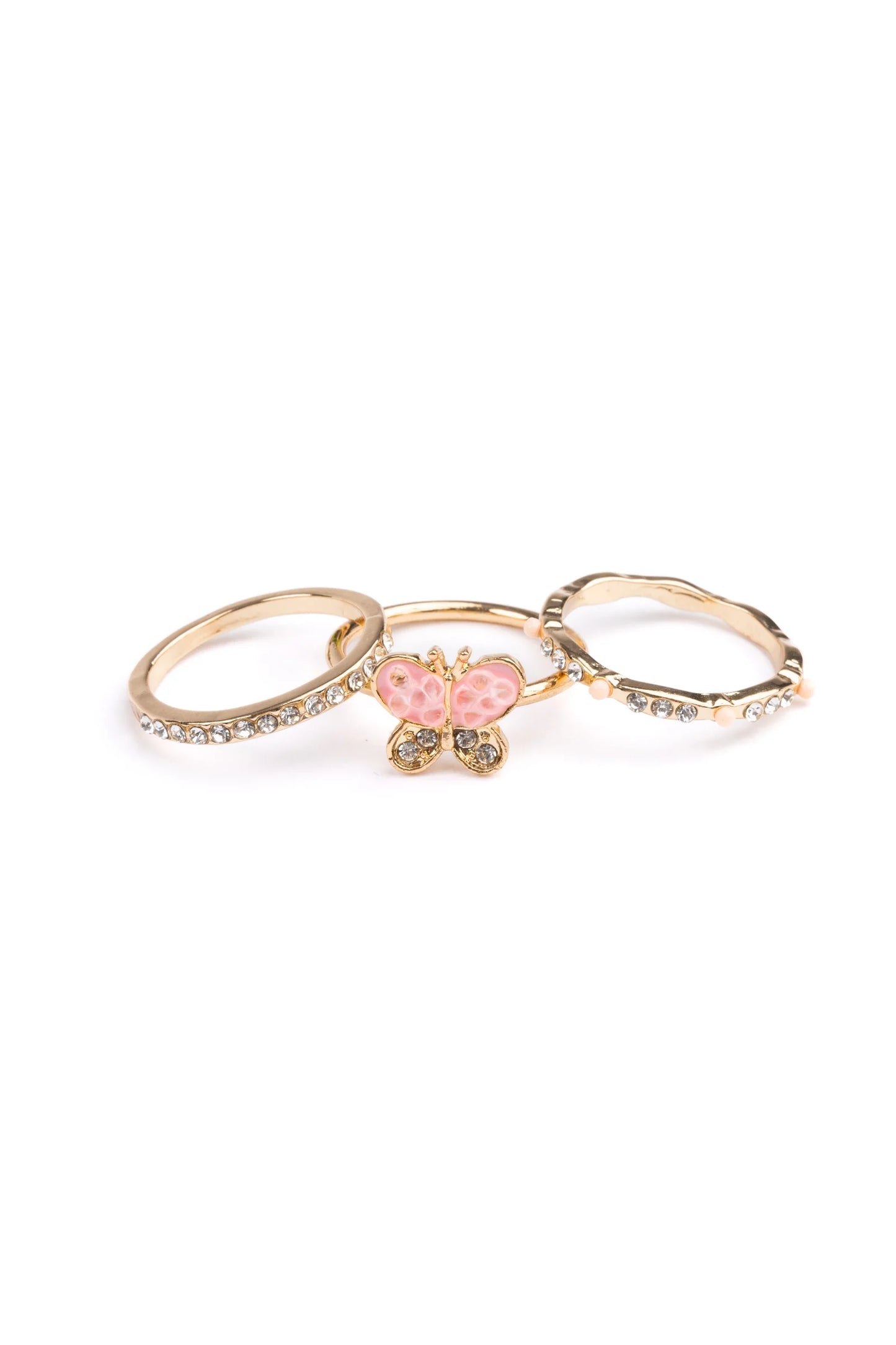 Chic Butterfly Garden Rings