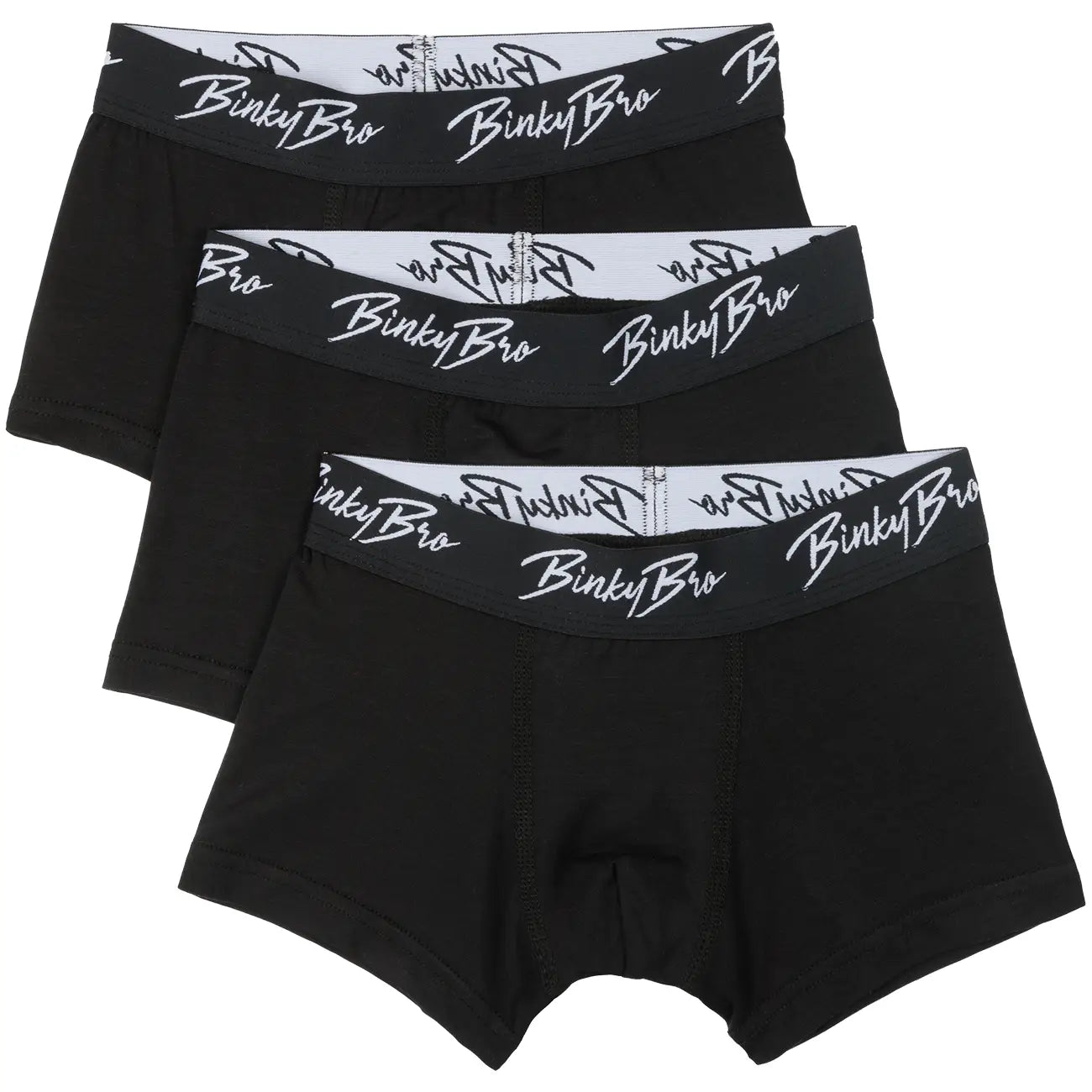 Black Boys Briefs 3 Pack