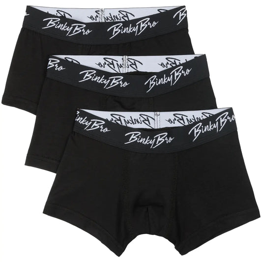 Black Boys Briefs 3 Pack