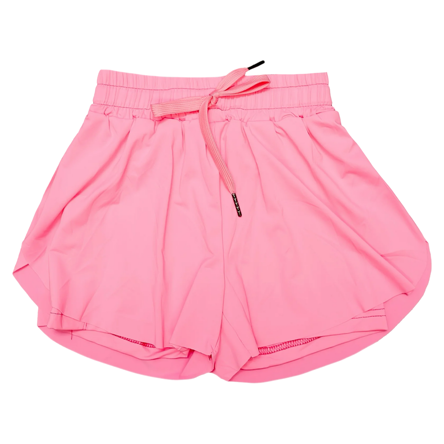 Neon Pink Butterfly Shorts