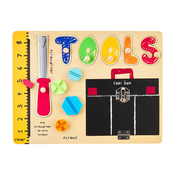Tools Wooden Knob Puzzle