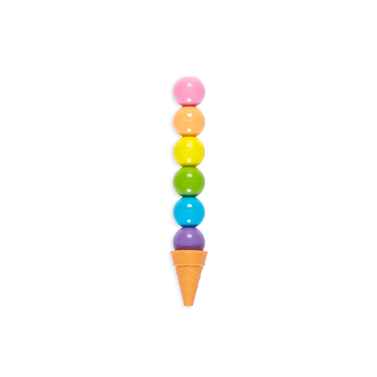 Rainbow Scoops Stacking Crayons