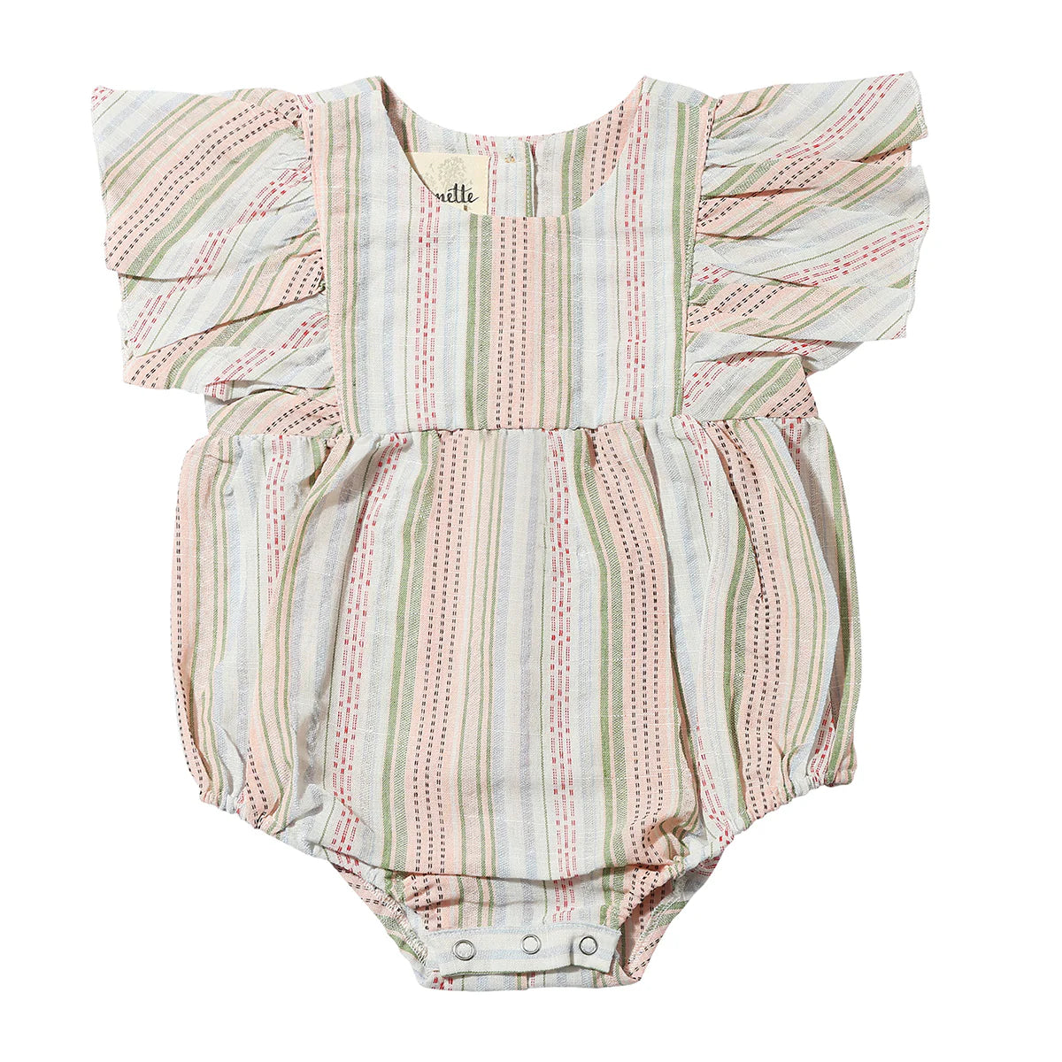 Pink Multi Stripe Miranda Bubble