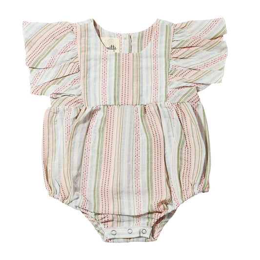 Pink Multi Stripe Miranda Bubble