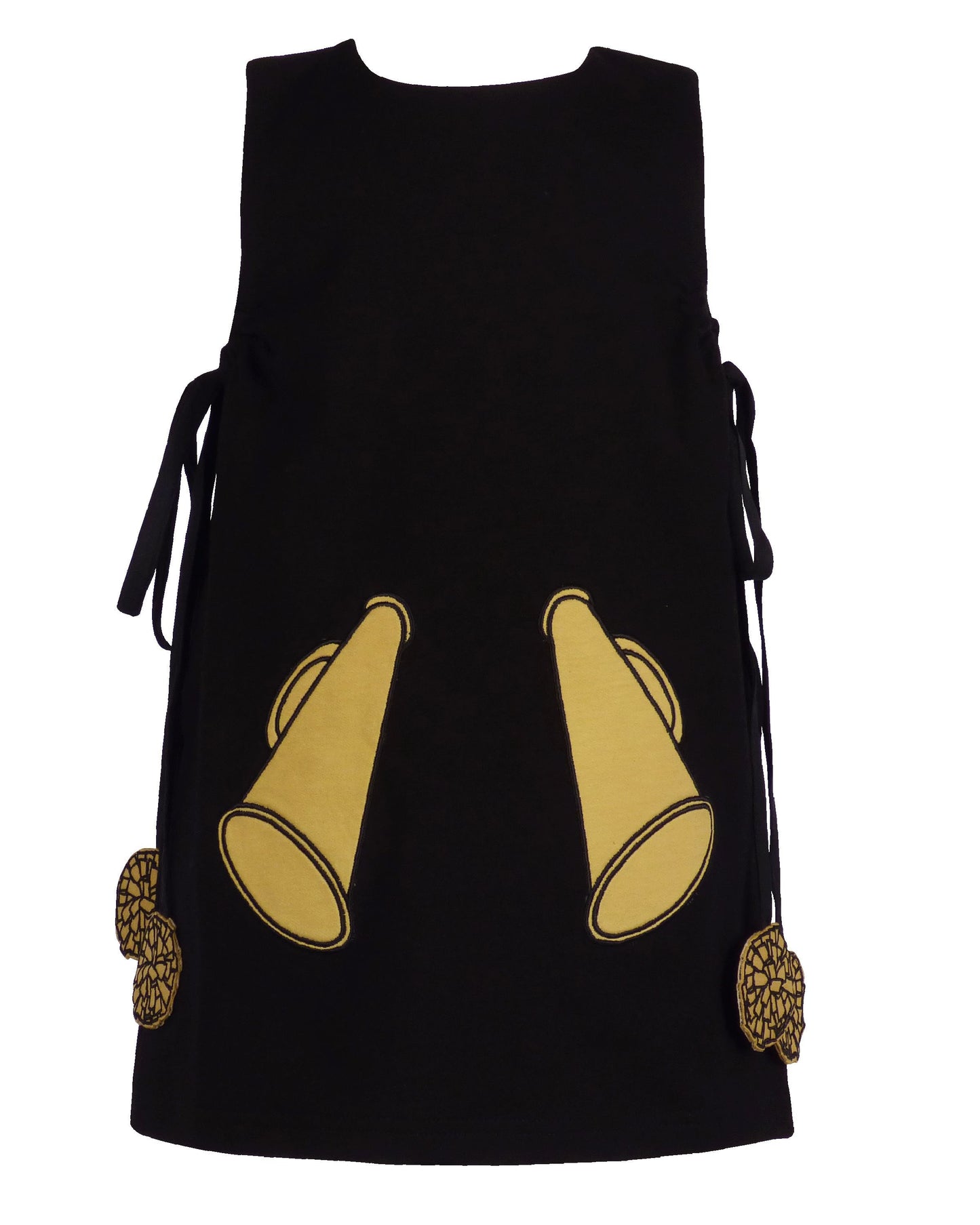 Black & Gold Game Day Dress