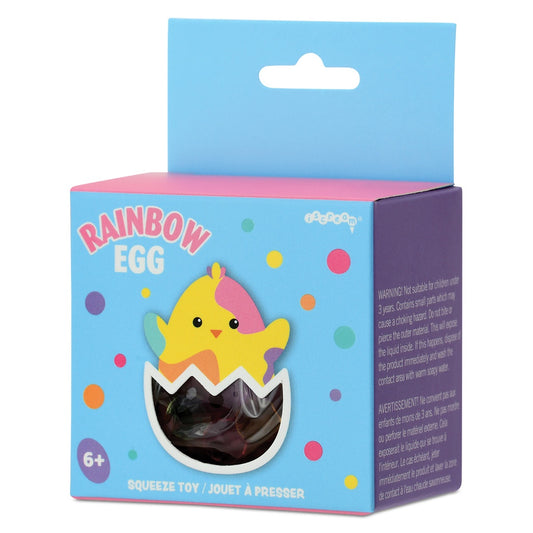 Rainbow Egg Squish Toy