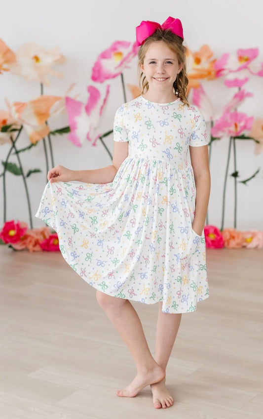 Tied In Love Twirl Dress