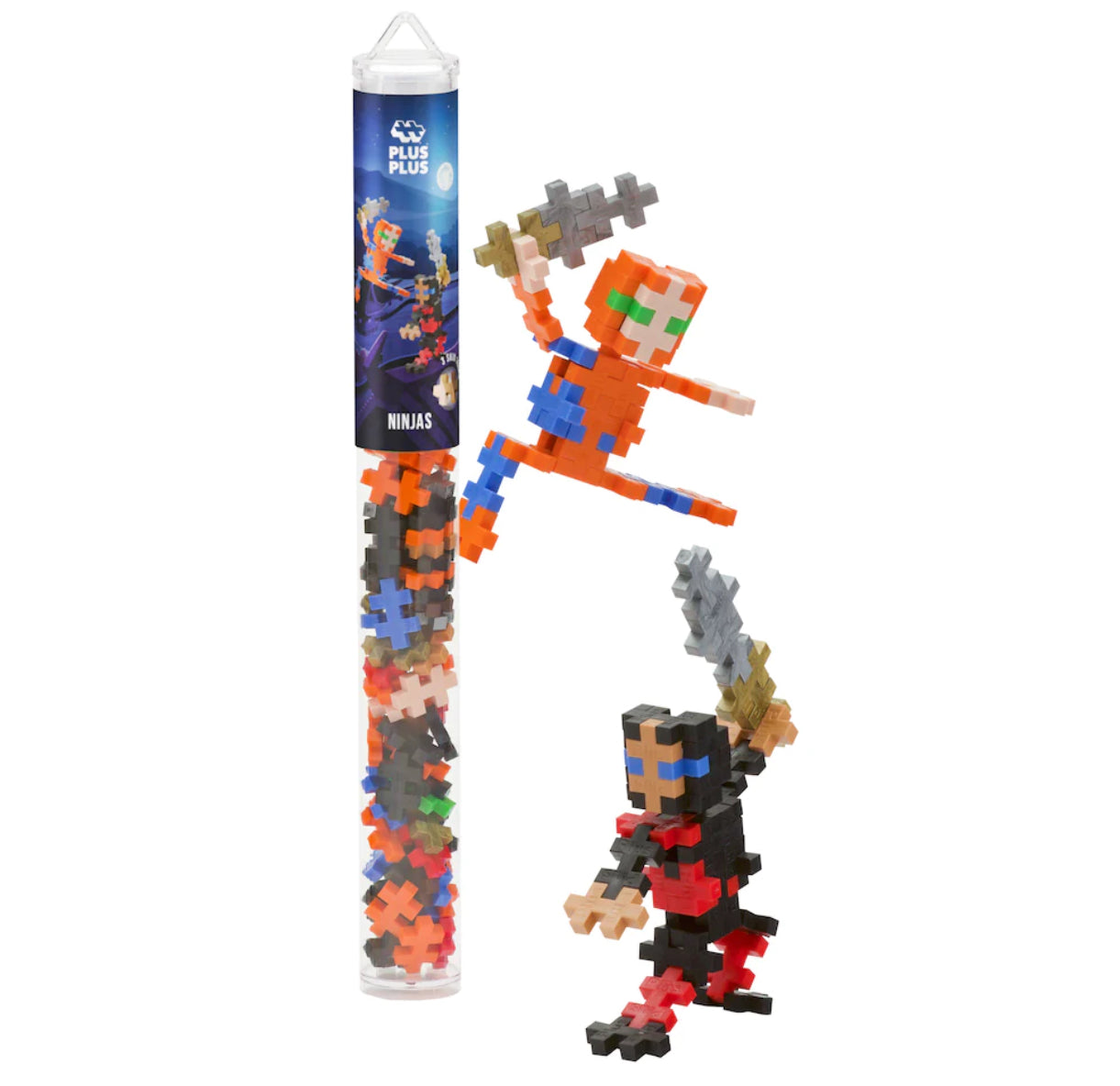 Ninjas Puzzle Tube