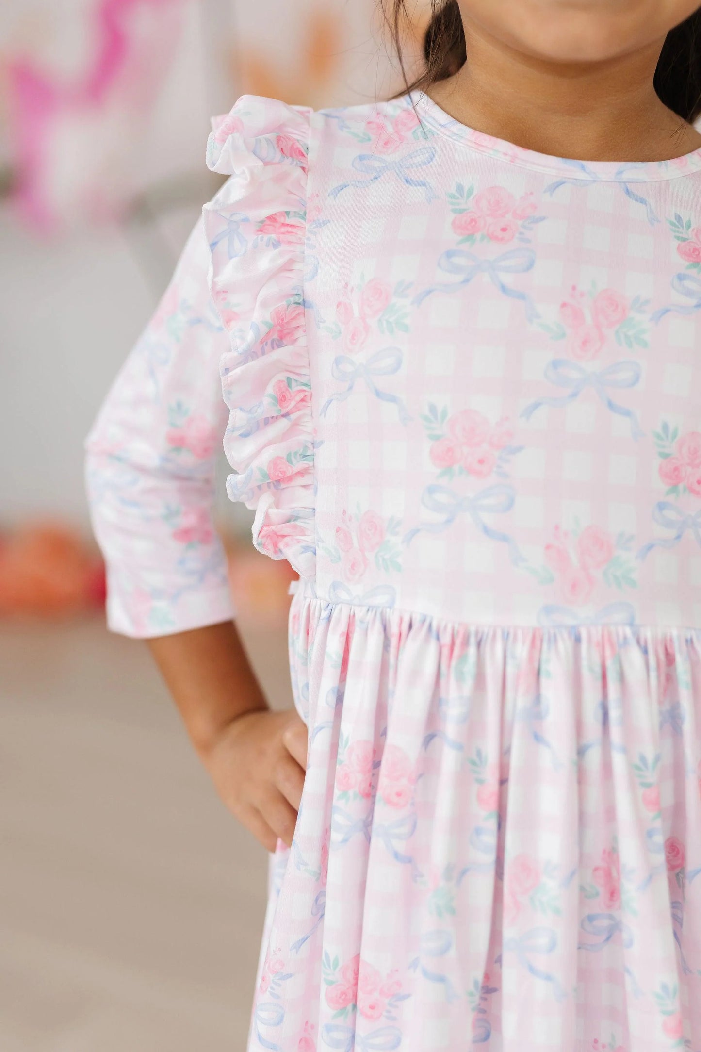 Ribbons & Roses Twirl Dress