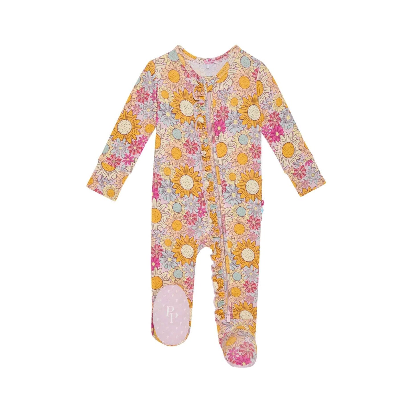 Rosalinda Ruffle Footie