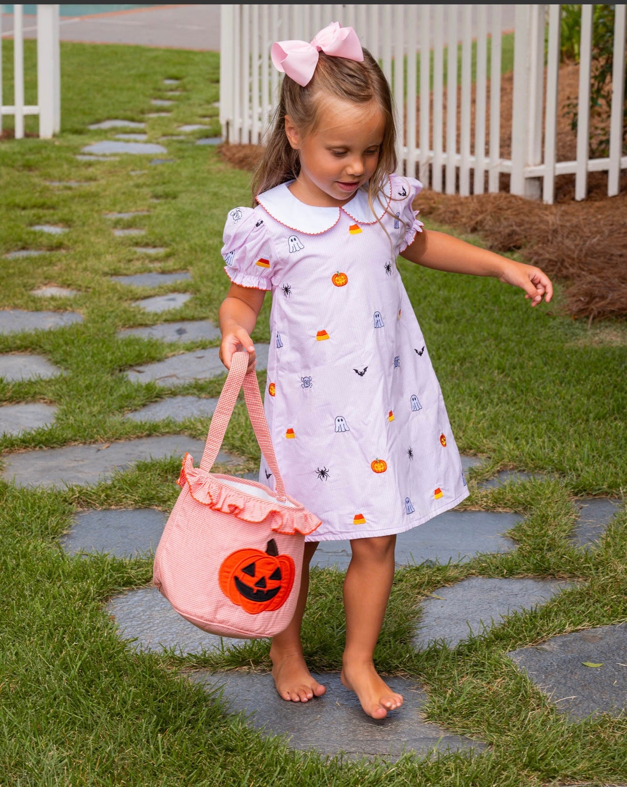 Halloween Embroidered Dress