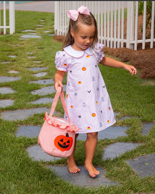 Halloween Embroidered Dress