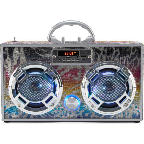 Animal Print Retro Boombox