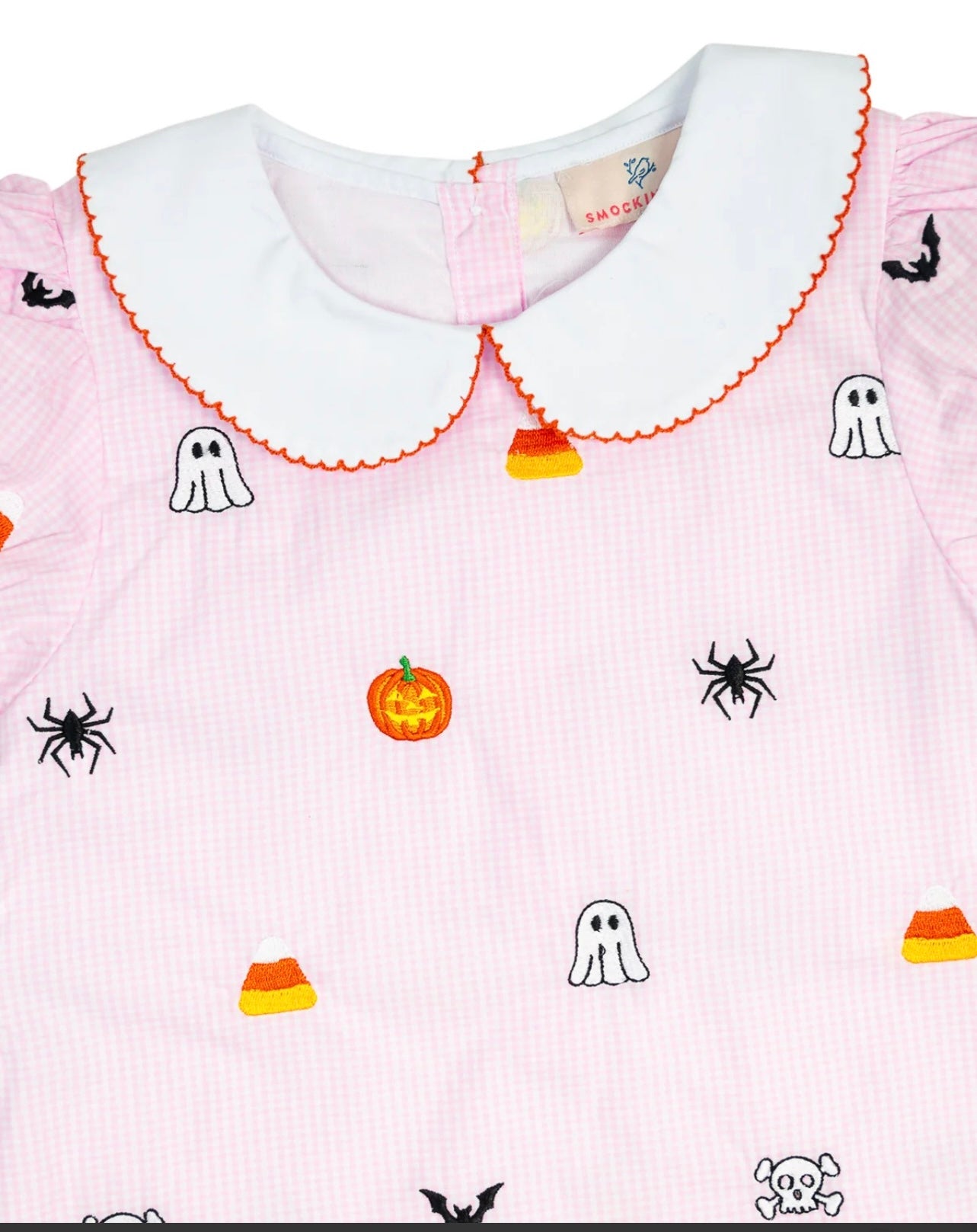 Halloween Embroidered Dress