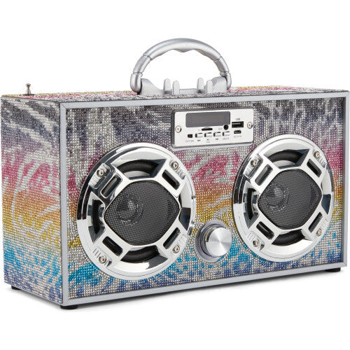 Animal Print Retro Boombox