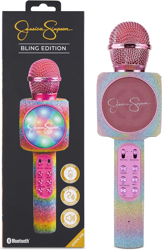 Jessica Simpson Rainbow Mic