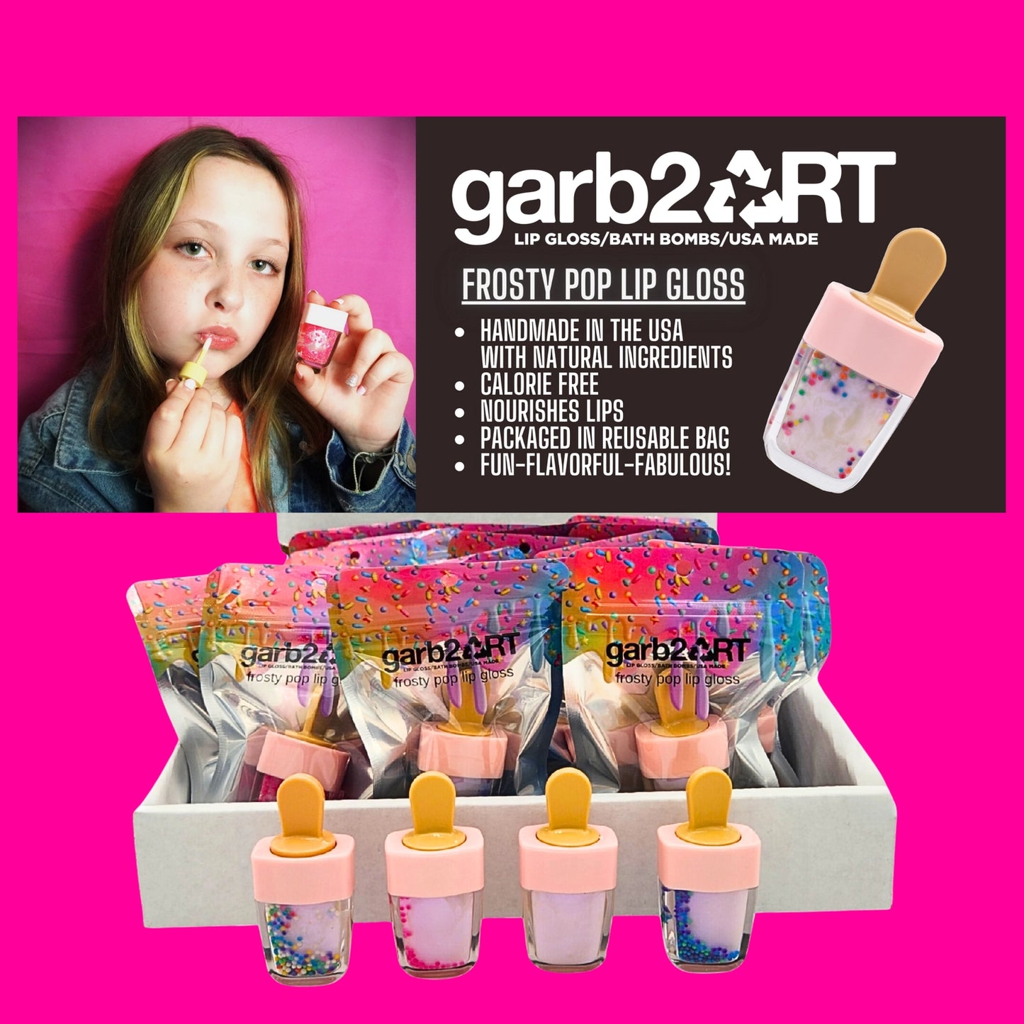 Frosty Pop Lip Gloss