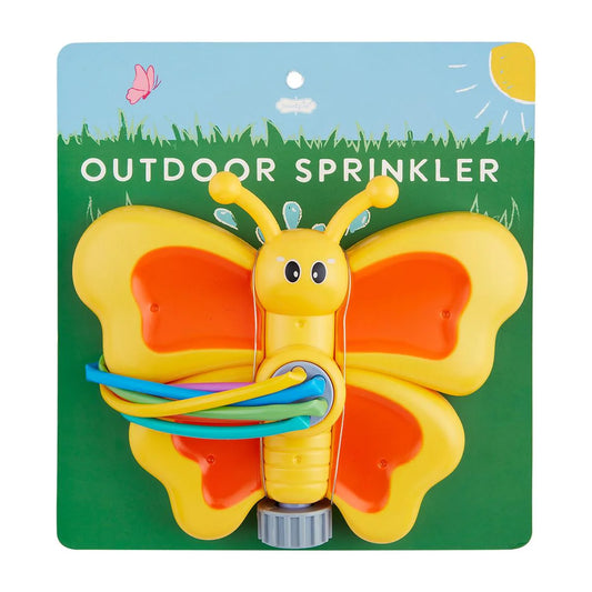 Yellow Butterfly Outdoor Sprinkler