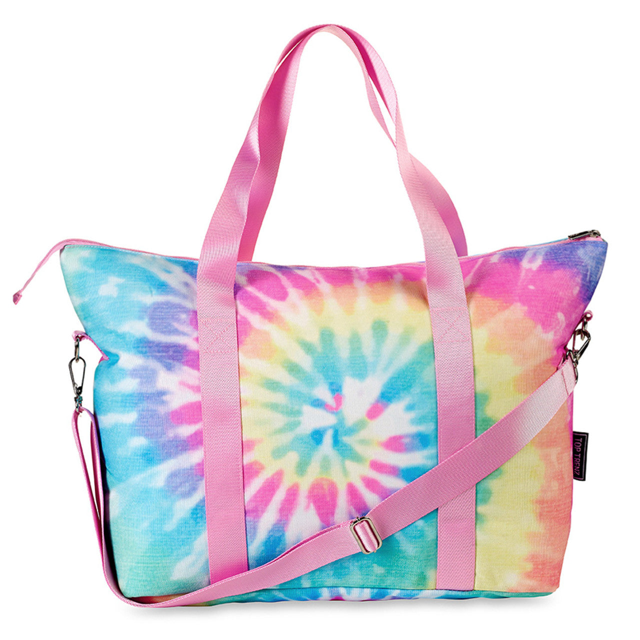 Pastel Delight Tie-Dye Tote Bag