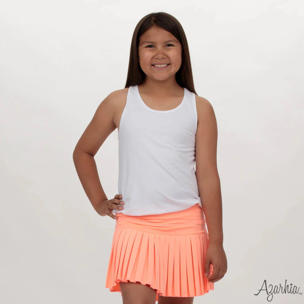 Melon Mini Pleated Skort