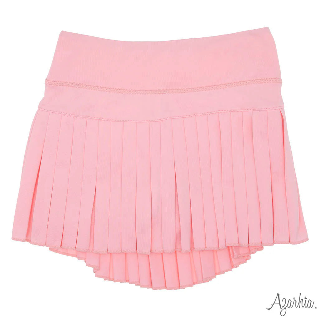 Pink Mini Pleated Skort