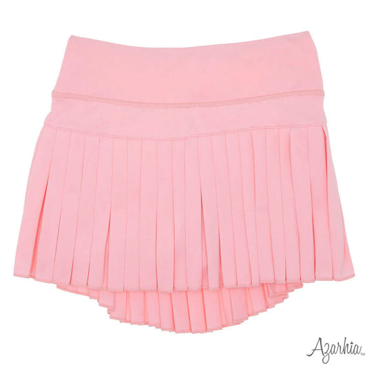 Pink Mini Pleated Skort