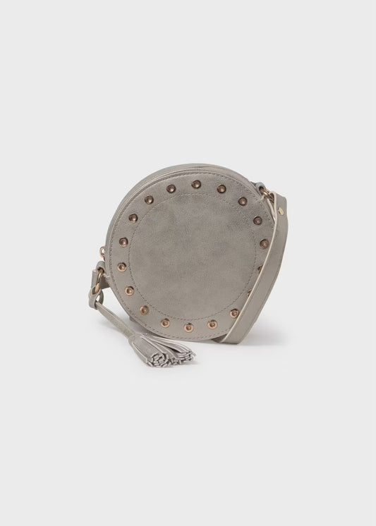 Champagne Studded Crossbody Bag