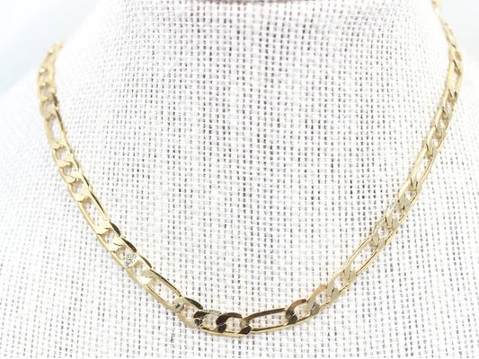 Thin Gold Chain Necklace