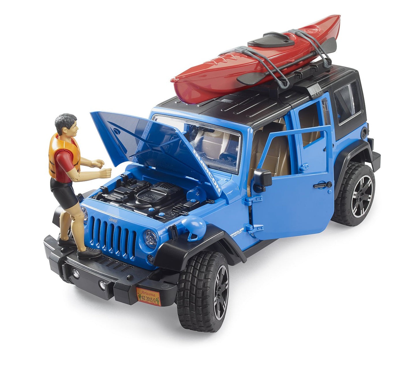 Jeep Wrangler Rubicon W/ Kayak