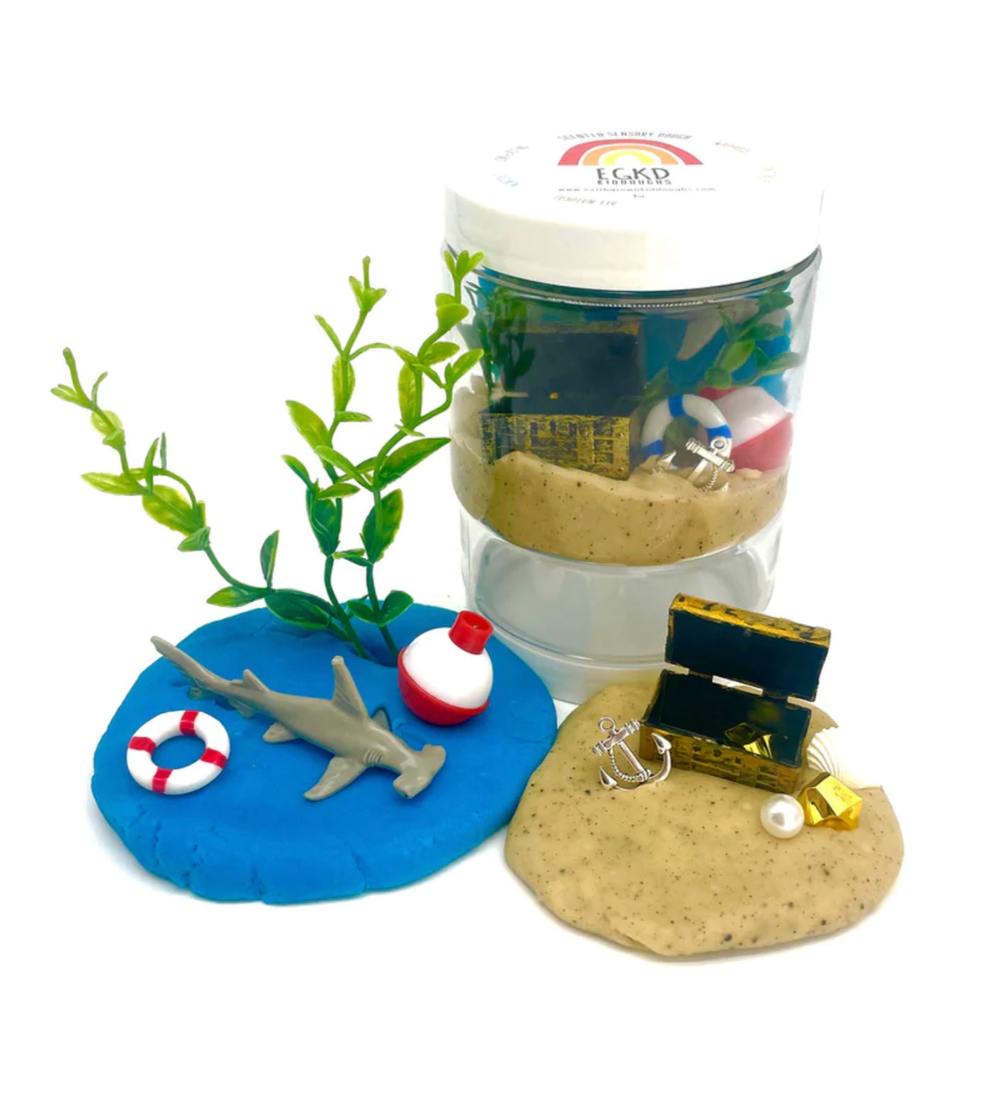 Shark Dough Jar