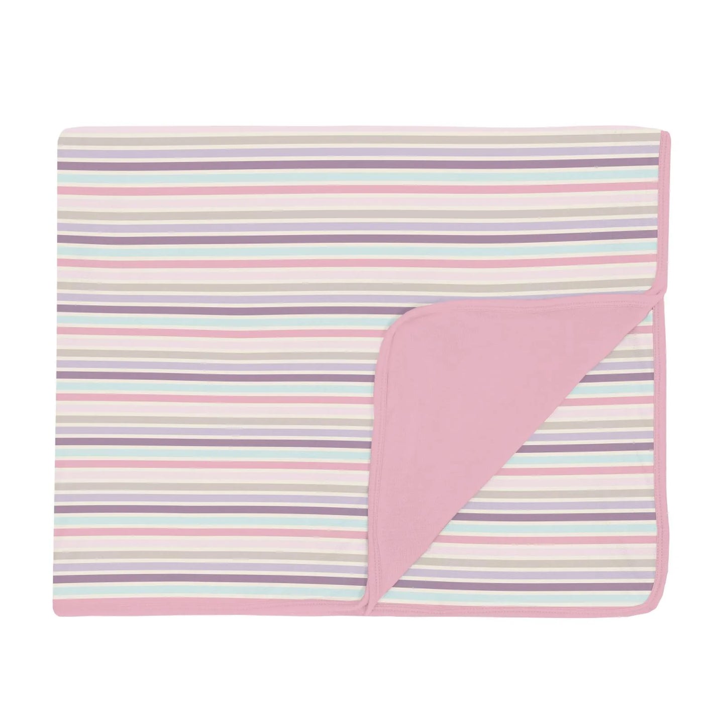 Toddler Blanket in Ice Cream Stripe