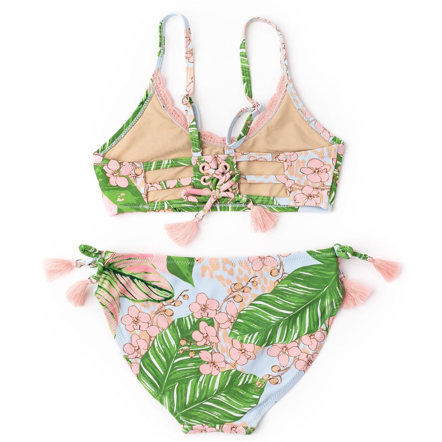 Palm Tie Back Bikini