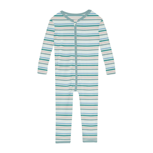 Lakeside Stripe Convertible Footie