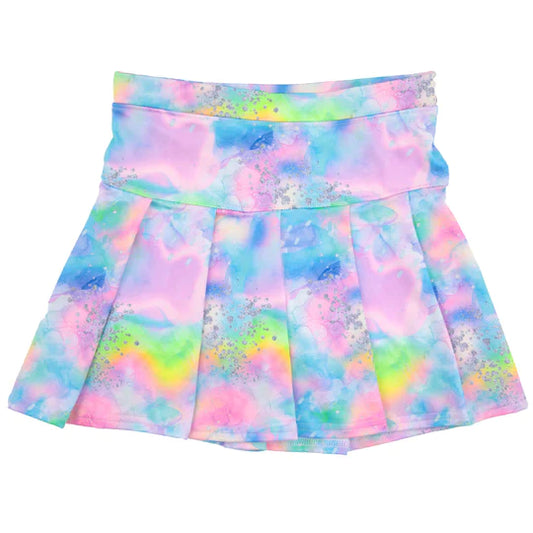 Pastel Waters Tennis Skort
