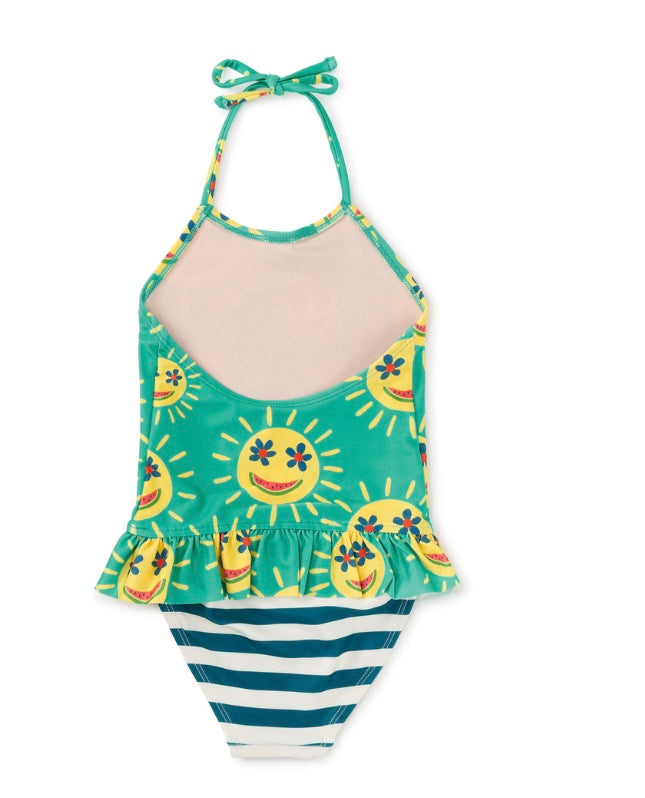Smiley Sun Peplum Swim