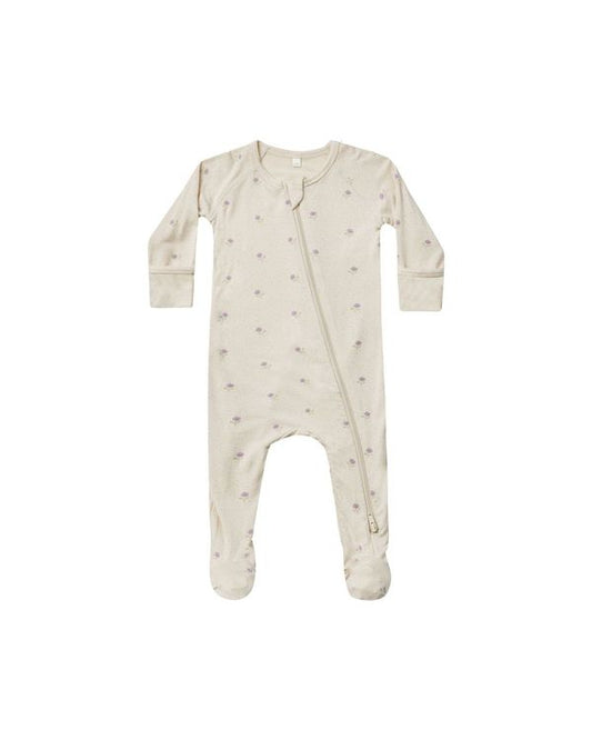 Sweet Pea Bamboo Footie