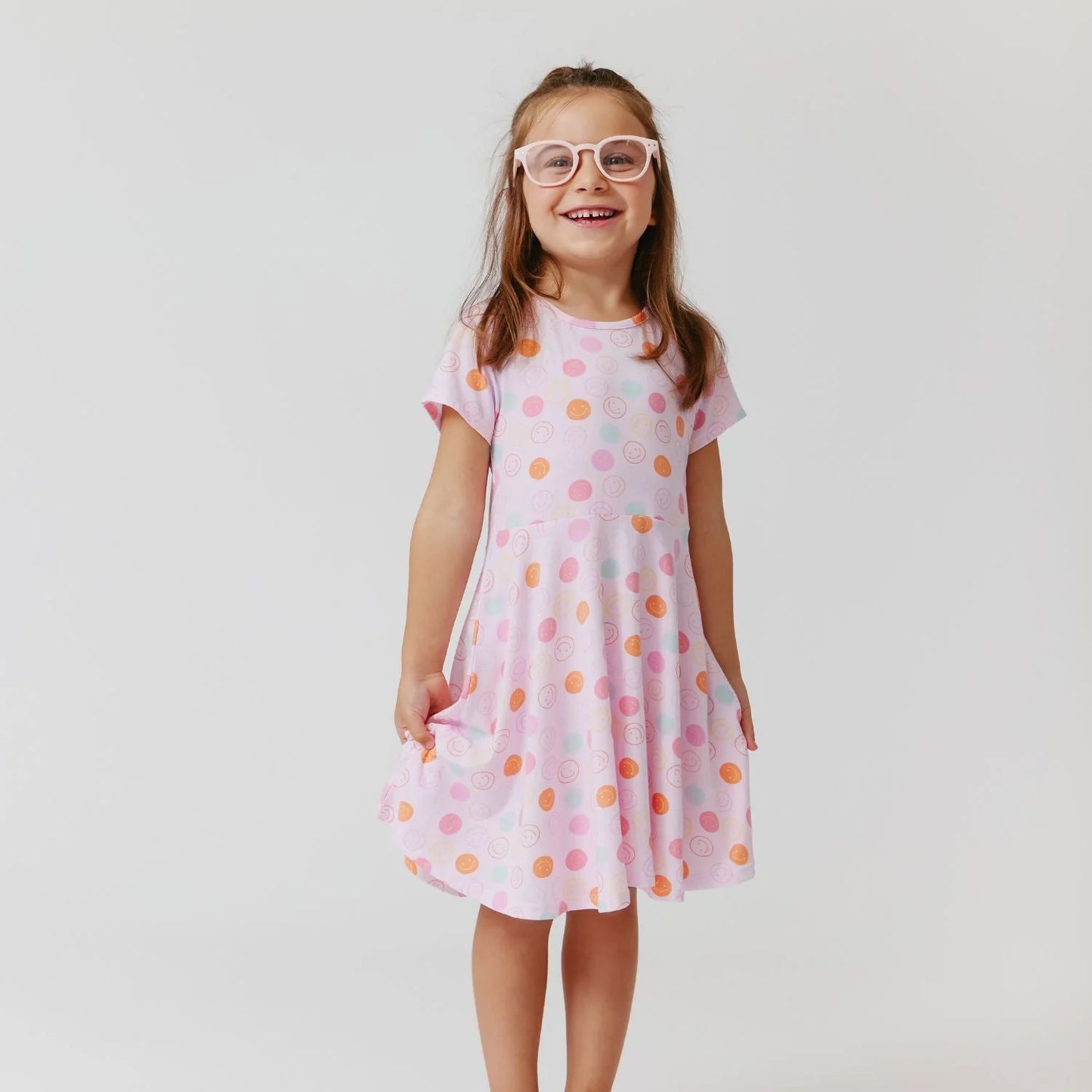 Pink Smile Modal Dress